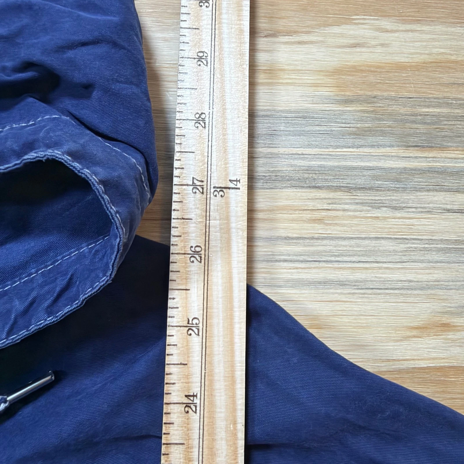 Polo Ralph Lauren Mens XL Blue Big Pony Full Zip Hooded Windbreaker Jacket image 3