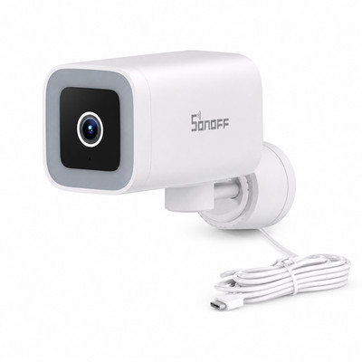 SONOFF CAM-B1P 2K HD WLAN Überwachungskamera Außen 180° KI & Farbnachtsicht IP65