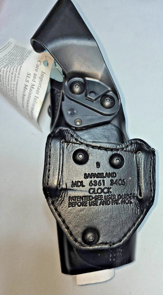 Funda de cinturón Safariland 6361-83-61 ALS Glock 17,22, 19 y 23 nueva derecha Foto 3 de 4