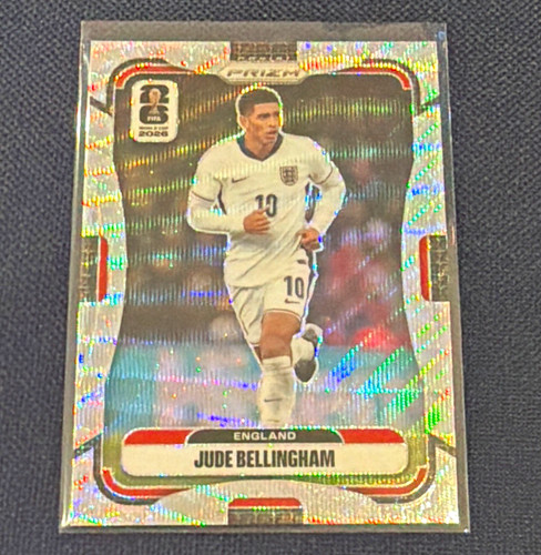 Panini Prizm FIFA World Cup Jude Bellingham England #114 Silver Wave Prizm 2026 