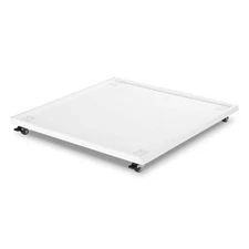 LAGarden 20" Wheeled Umbrella Holder Tray for Patio Umbrella Base Outdoor Deck