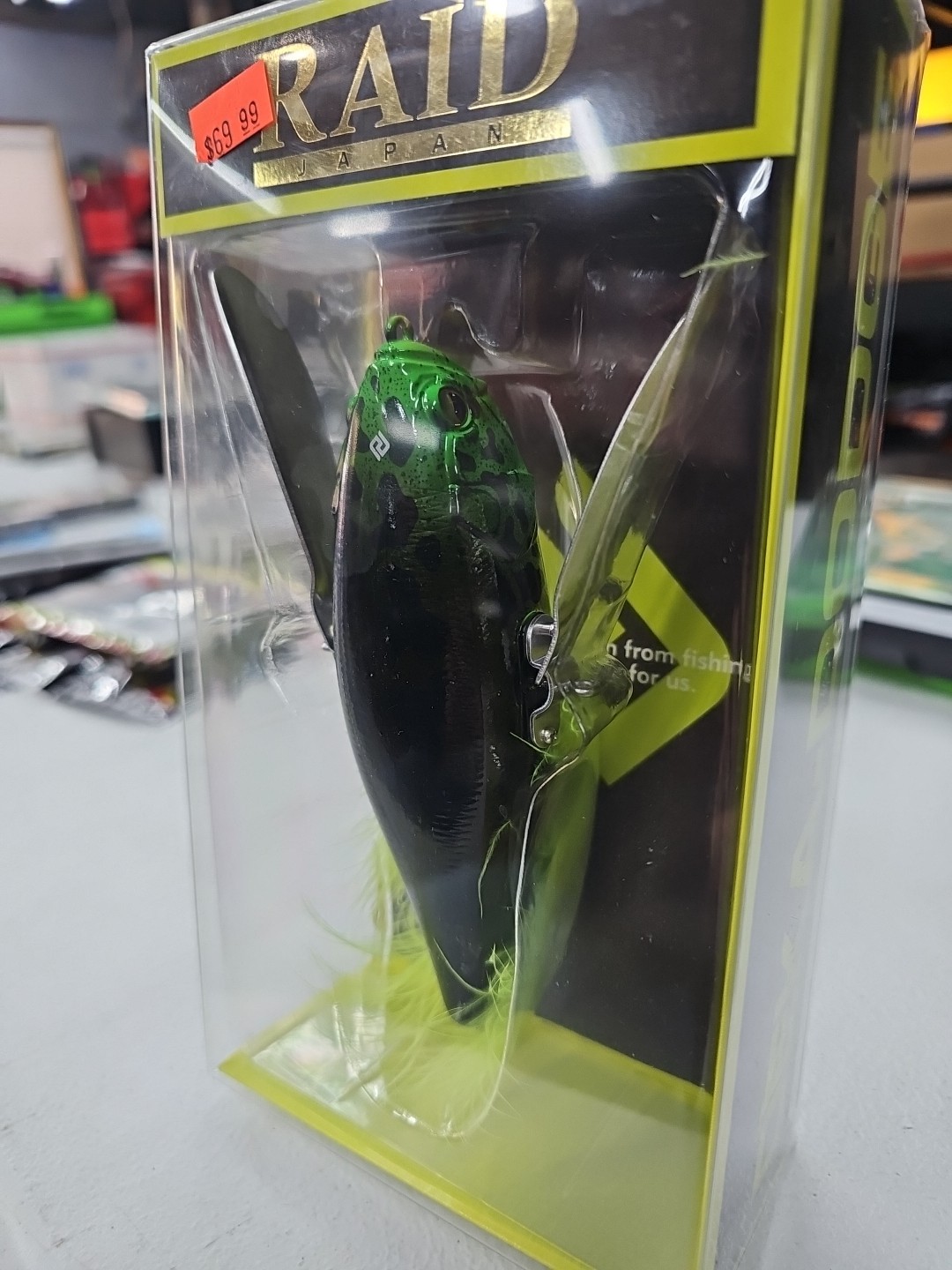 Raid Japan Deka Dodge Topwater Shimanashi Tiger 2oz New Never Used Free Shipping