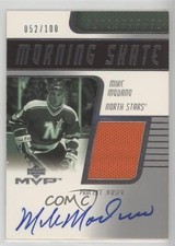 2001 Upper Deck MVP Morning Skate Jersey 52/100 Mike Modano #SJ-MM Auto HOF 0c3