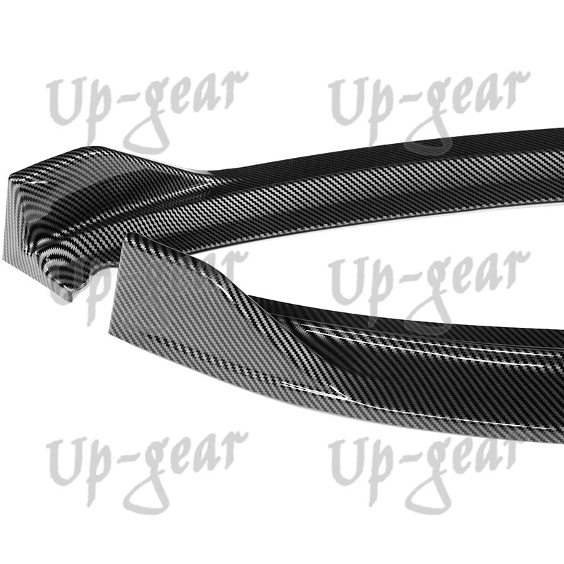 Parachoques delantero para Ford Focus ST GT 2012-2014 estilo carbono aspecto alerón labio Foto 3 de 4