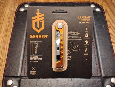 Gerber Armbar Drive 8 Function Multi Tool 3.1 OZ 4'' Closed  2.5'' S.S. Blade 