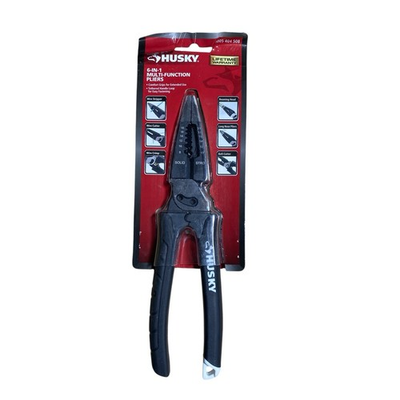 #ad Husky 1005 404 508 6 in 1 Multi Function Pliers Comfort Grip $14.00