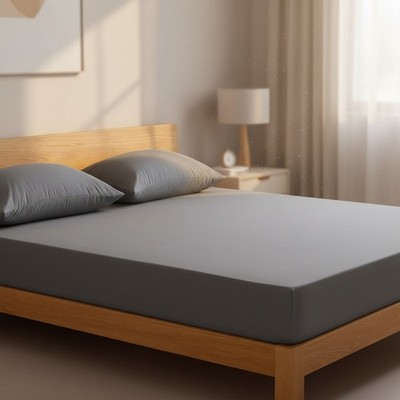 Sleep Better with Our Twin Grounding Sheet - 94% Organic Cotton & Silver Fiber