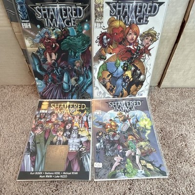 Image Comics Shattered Image #1 - #4 Complete set
