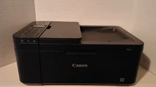 Canon PIXMA TR4522 Bluetooth Wireless All In One Printer - Tested & NEEDS INK!