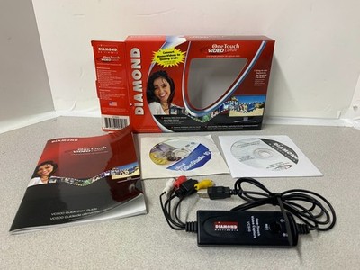 **Diamond VC500 USB 2.0 One Touch VHS to digital file and DVD converter - Used