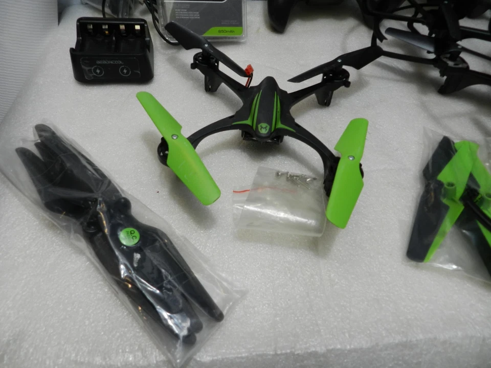 Lote Drone Syma Yuneec Skyrocket Drones Cargadores Hojas Z59M Foto 2 de 4