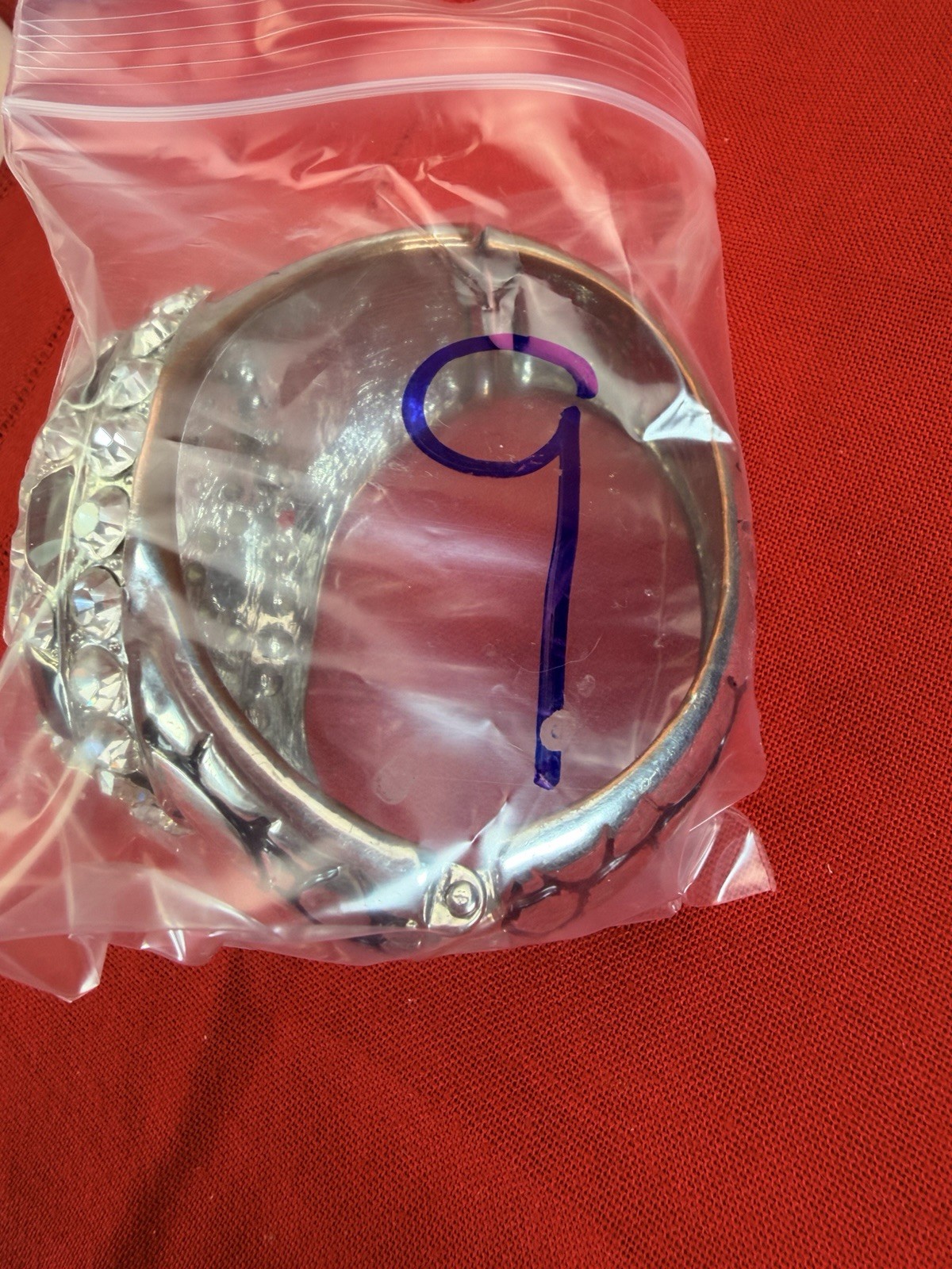 Chico's Statement Silver Rhinestone Dome Soccer S… - image 7