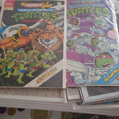 Teenage Mutant Ninja Turtles Adventures #53 & #48 (1990) Archie Comic Lot