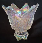 Fenton Tulip Opalescent Iridescent 2 Way Votive Candle Holder