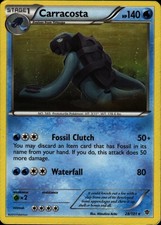Pokemon TCG Card Carracosta Water Normal Plasma Blast PLB 28/101