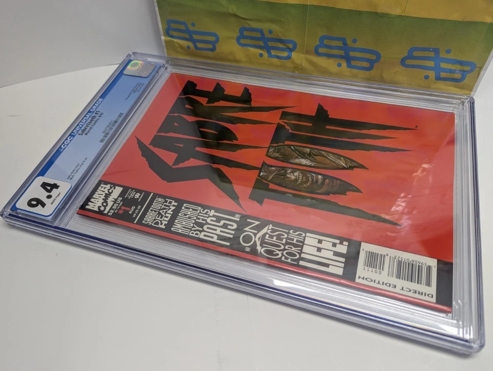 SABRETOOTH #1 CGC-Grade 9.4 [1993] Die Cut Cover, Newly Slabbed for 1st Time - Image 3 of 4