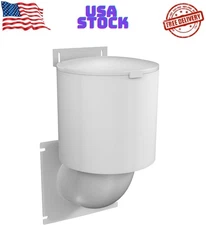 Dryer Vent Cover 4 Inch - Outdoor Dryer Vent Cover Natural Energy Saving, Dryer