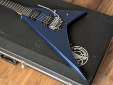 1997 Jackson USA RR-2 Randy Rhoads RARE Bolt-On Electric Guitar Blue Metallic