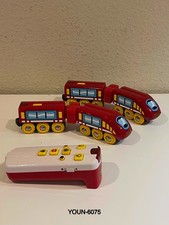 BRIO 33218 Wooden Railway Remote Control Action Train NOT WORKING For Parts