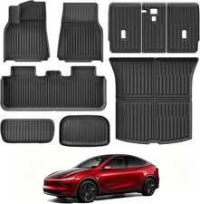 Top 3 Floor Mats That Will Look Right in the Tesla Model 3 Floor Mats Custom Fit Tesla Model Y 2025-2026 5-Seater (Not for Standard),TPE