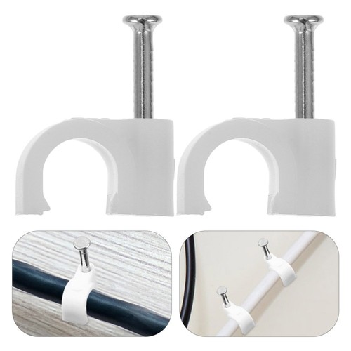 100 Pcs Schnalle Zur Leinenbefestigung Drahtklemmen Für Elektrische Drähte - Bild 6 von 12