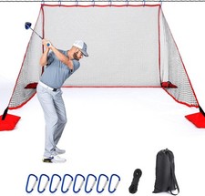 10x7ft Golf Hitting Net Heavy Duty Practice N...