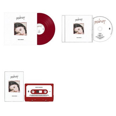 Gracie Abrams - Minor - 5th Anniversary Red Vinyl CD & Cassette - Presale