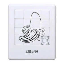 'Peeled Banana' Sliding Puzzle (PZ00034978)