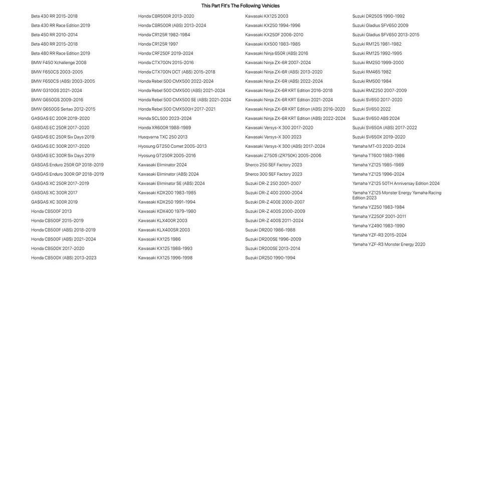 Primary Drive 520 ORH Gold X-Ring Chain 520x112 For SUZUKI RM465 1982 Foto 4 de 4