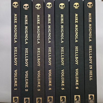 Dark Horse - Hellboy Library 1-6 + Hellboy in Hell Library - NM
