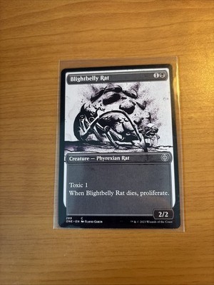 Blightbelly Rat (Showcase) Phyrexia: All Will Be One Regular