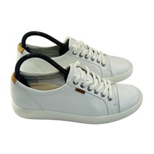 ECCO Soft 7 Sneakers Womens 38/7-7.5 White Le...