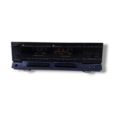 Crown Japan TD-A20 Dual Stereo Tape Cassette Deck Powers Up Not Fully Tested