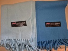 Two 100% Cashmere Made In Scotland -- Toiquise Unisex Scarfs For Ski Season