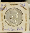 1950 US Franklin Half 50c Nice AU
