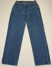 Jordache Jeans Womens 9/10 Short Blue Vintage High Waisted Mom Tapered Leg Denim
