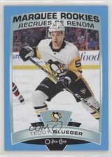 2019-20 O-Pee-Chee Marquee Rookies Blue Teddy Blueger #543 x6g