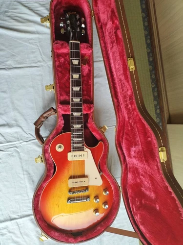 Electric Guitar Gibson Les Paul Deluxe Modified Sunburst Made in USA