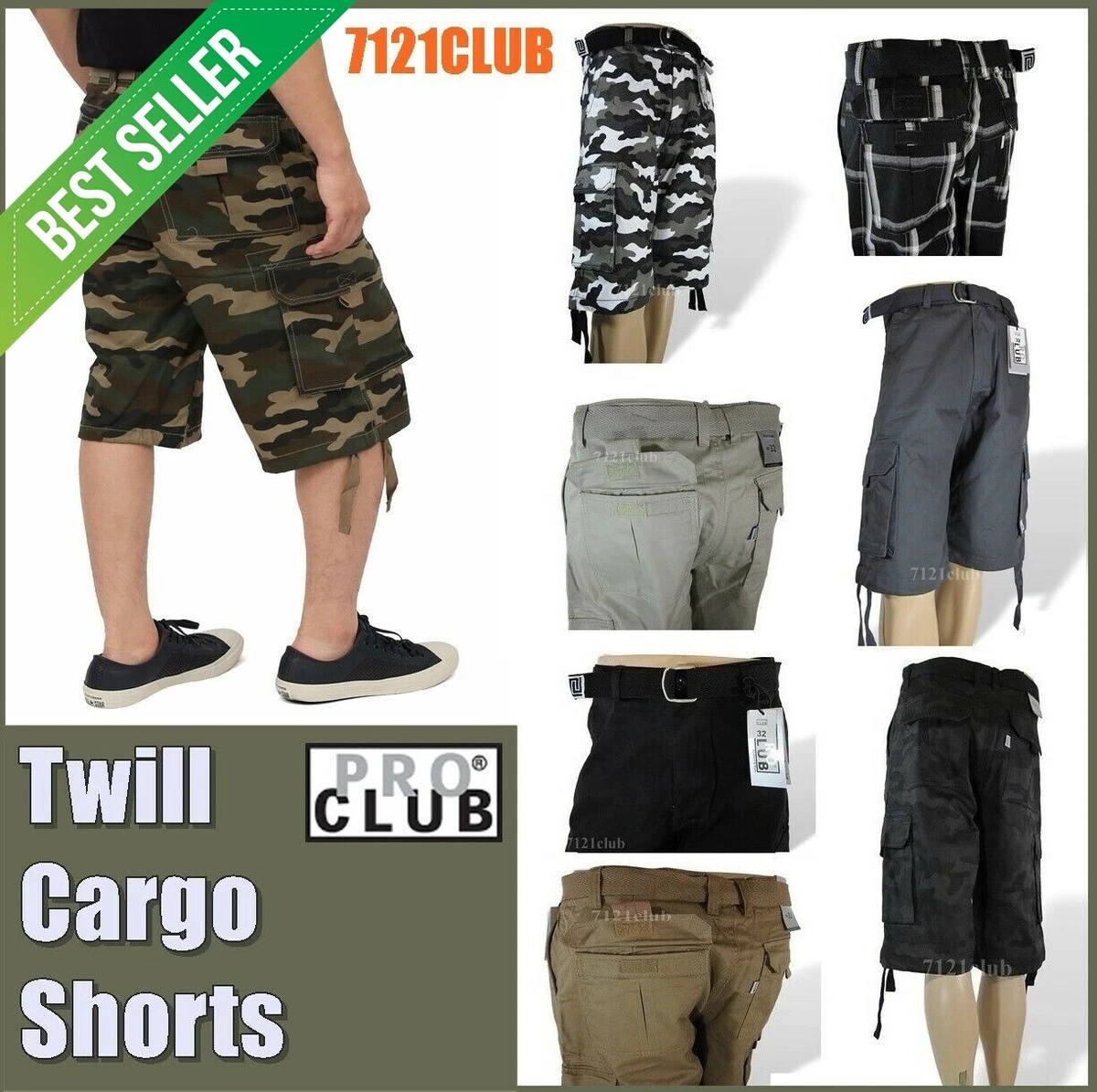 Pro club hotsell camo shorts