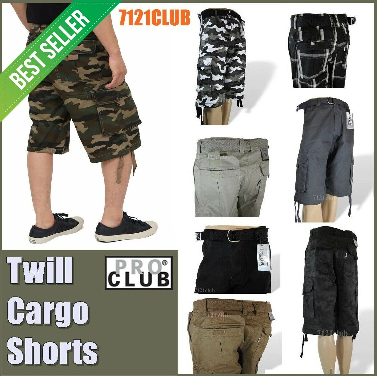 PRO CLUB CARGO SHORTS MEN PROCLUB CAMO COMBAT BDU SHORT LONG LENGTH BIG AND TALL
Opens in a new wind