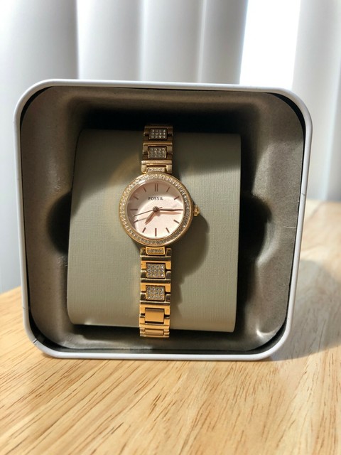 Fossil Karli Mini 24mm Glitz Rose Gold 