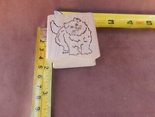 Unbranded Persian Cat Rubber Stamp 1 3/4" x 1 3/4"
