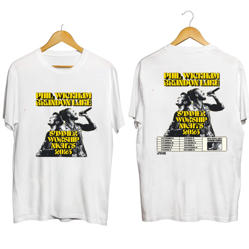 Phil Wickham and Brandon Lake Tour 2025 Shirt Fan Gift Size S to 4XL - Bild 5 von 5