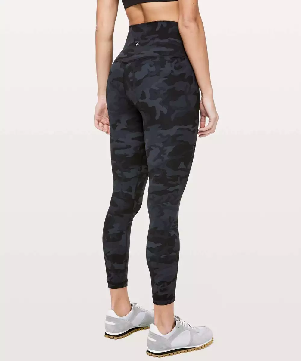 NWT Lululemon Align Pant 25&28''~SIZE 4,8,10~ Incognito Camo Multi Grey