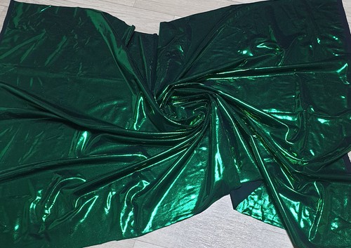 GLITZERN METALLISCHE FOLIE 4-WEG ELASTISCH STOFF AKTIV TANZ TRAGEN Bühnenkostüm - Picture 84 of 122