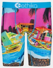 [BRAND NEW] ETHIKA MENS VACAY DREAMS STAPLE BOXER BRIEF MLUS2398