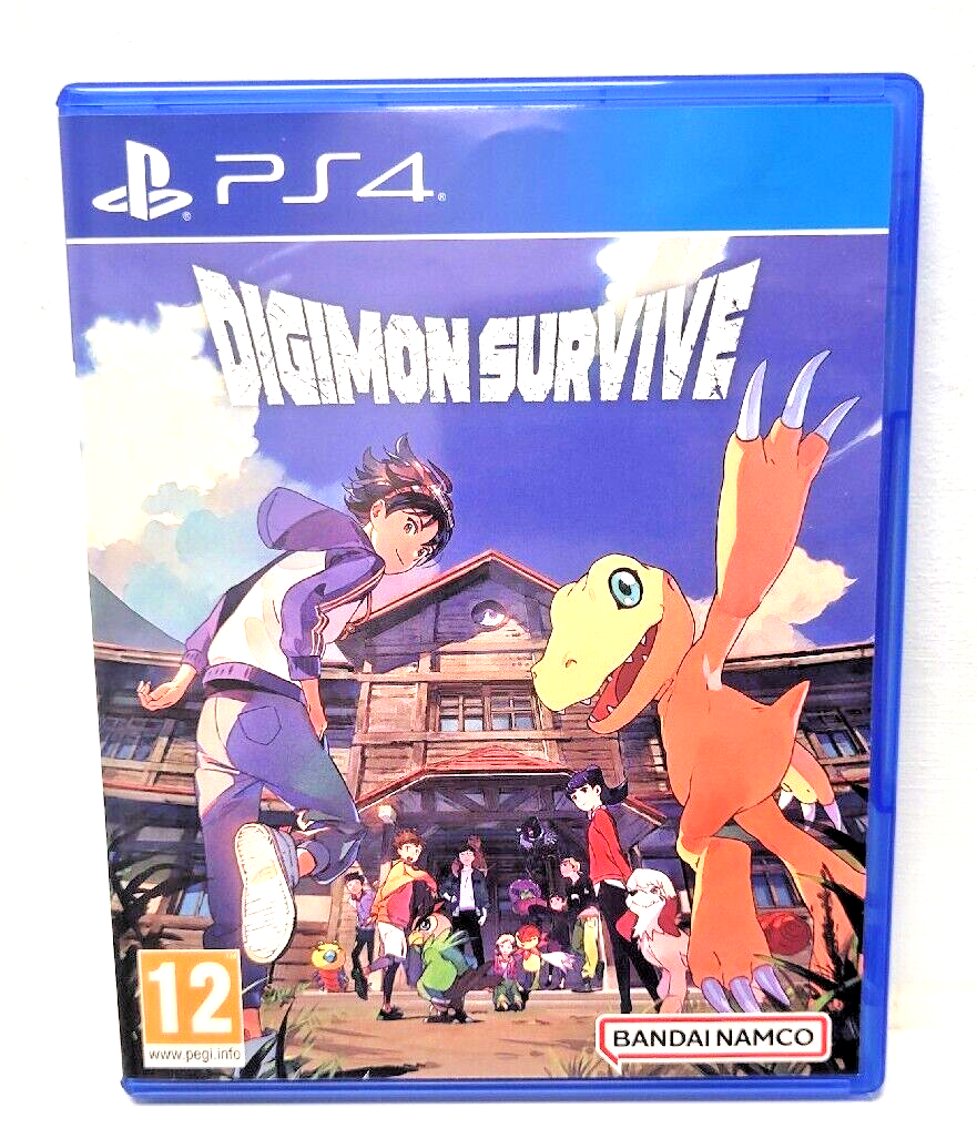 Digimon Survive PS4 – Strategy RPG – Excellent Condition – PS5 Compatible
