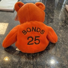 Barry Bonds San Francisco Giants 25 Salvino Beanie Bear