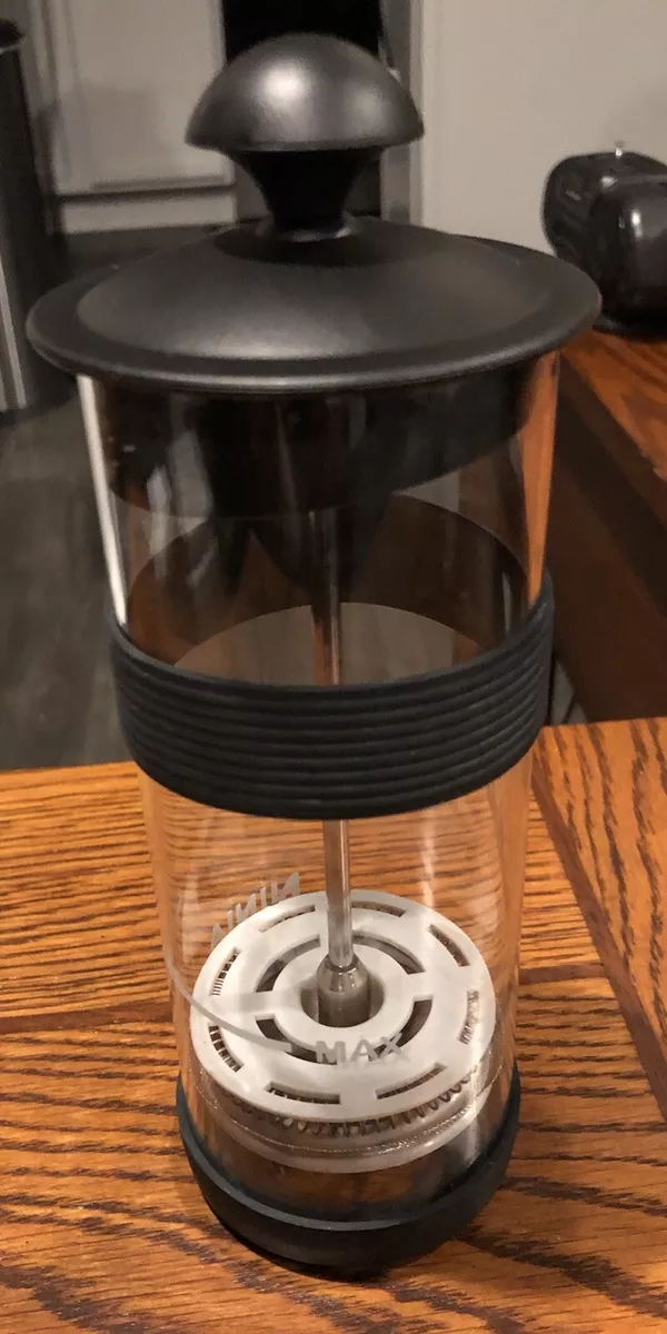 Ninja Coffee Bar Milk Easy Frother Clear Glass Beaker Milk Press Foamer
