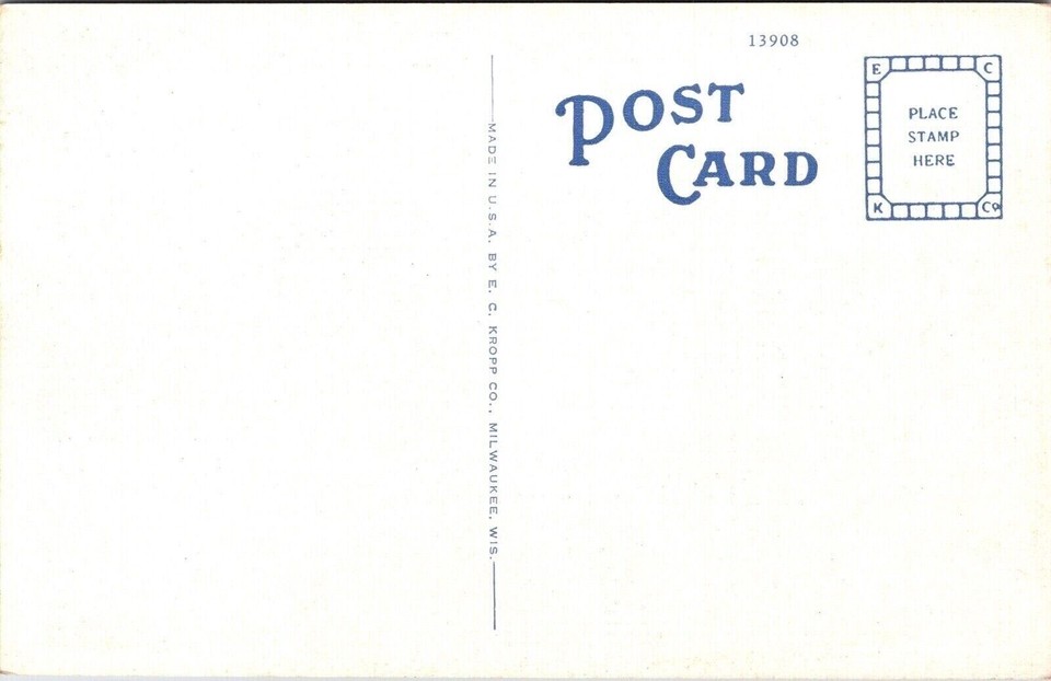 St Josephs Hospital Building Streetview Boonville Missouri WB Postcard